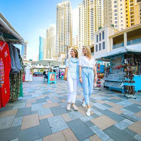 Luxury Jbr - Marina View - 5* Beach Resorts Access Dubai Luaran gambar