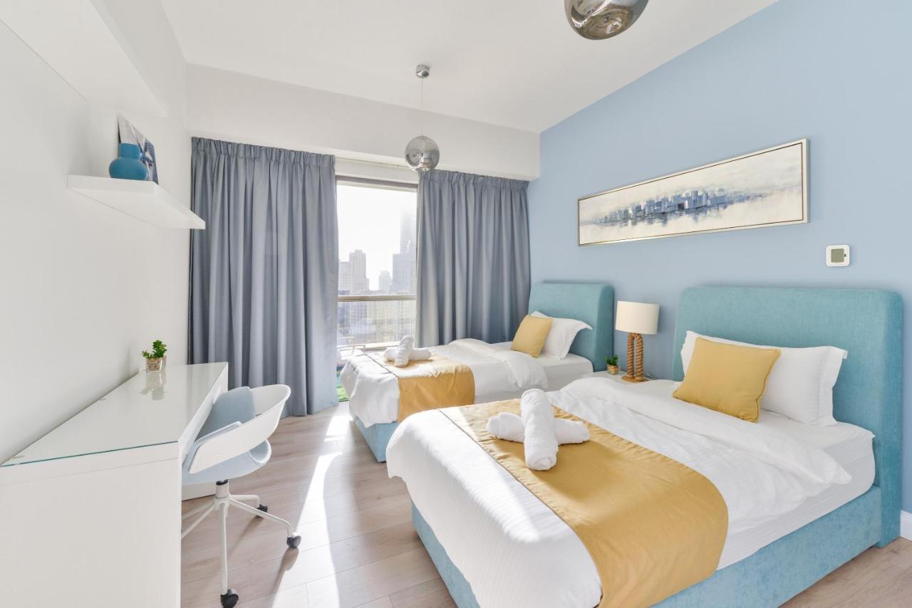 Luxury Jbr - Marina View - 5* Beach Resorts Access Dubai Luaran gambar