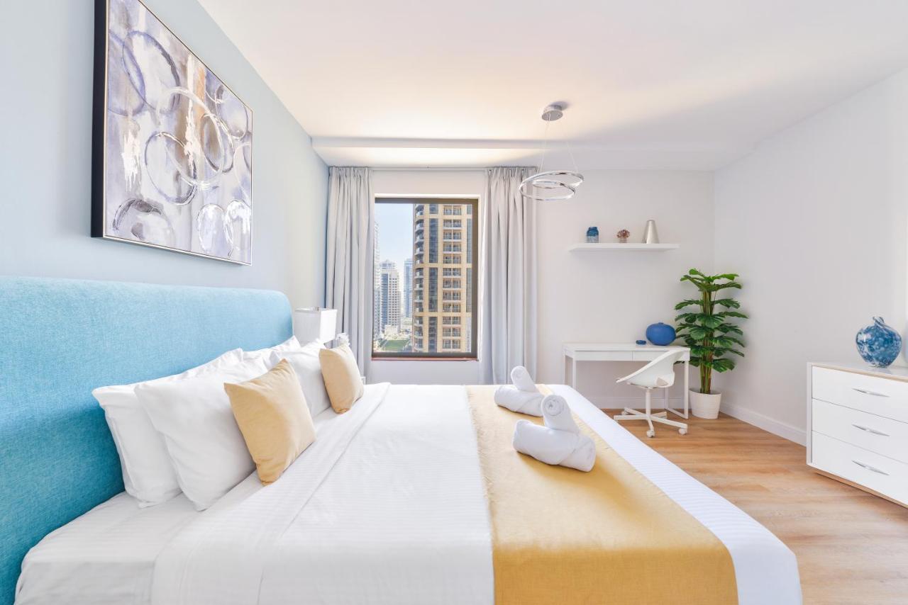 Luxury Jbr - Marina View - 5* Beach Resorts Access Dubai Luaran gambar