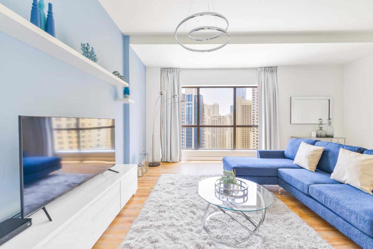 Luxury Jbr - Marina View - 5* Beach Resorts Access Dubai Luaran gambar