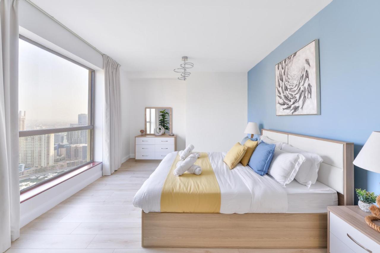 Luxury Jbr - Marina View - 5* Beach Resorts Access Dubai Luaran gambar